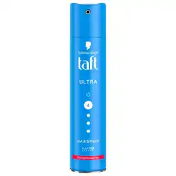 Kruidvat Taft Ultra Level 4 Haarspray aanbieding