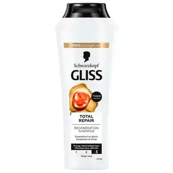 Kruidvat Gliss Total Repair Regeneration Shampoo aanbieding