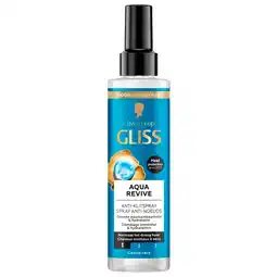 Kruidvat Gliss Aqua Revive Anti-Klitspray aanbieding