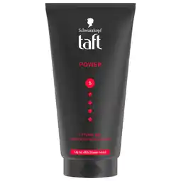 Kruidvat Taft Hold 5 Power Styling Gel aanbieding