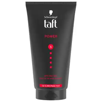 Kruidvat Taft Hold 5 Power Styling Gel aanbieding