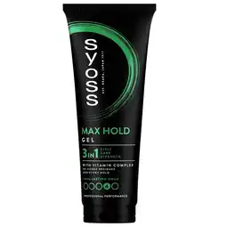 Kruidvat Syoss Max Hold 4 Gel aanbieding