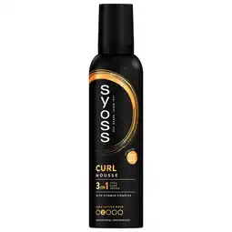 Kruidvat SYOSS Curl Control Haarmousse aanbieding
