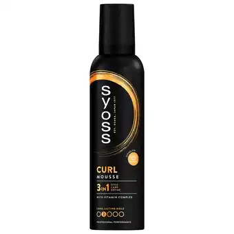 Kruidvat SYOSS Curl Control Haarmousse aanbieding