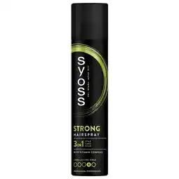 Kruidvat Syoss Hold 4 Strong Haarspray aanbieding