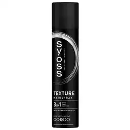 Kruidvat Syoss Hold 3 Texture Haarspray aanbieding