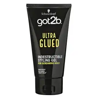 Kruidvat Schwarzkopf got2b Ultra Glued Styling Haargel aanbieding