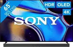 Coolblue Sony 65'' Bravia 8 OLED 4K (2024) + Sony Bravia Theatre Bar 9 Zwart aanbieding