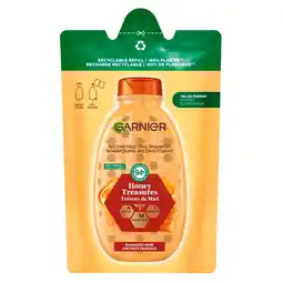 Kruidvat Garnier Loving Blends Honing Goud Shampoo Refill aanbieding