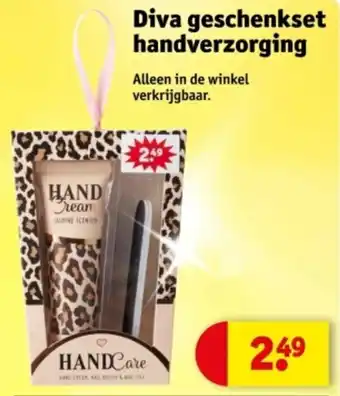 Kruidvat Diva geschenkset handverzorging aanbieding