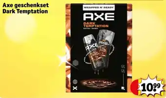 Kruidvat Axe geschenkset Dark Temptation aanbieding
