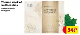 Kruidvat Therme week of wellness box aanbieding