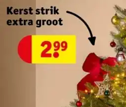 Kruidvat Kerst strik extra groot aanbieding