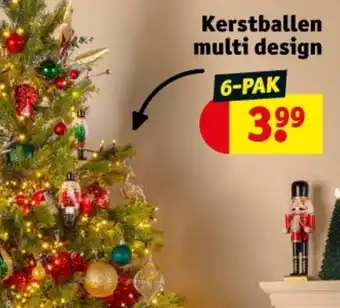 Kruidvat Kerstballen multi design aanbieding