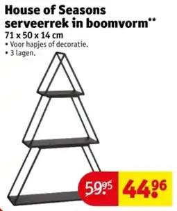 Kruidvat House of Seasons serveerrek in boomvorm aanbieding