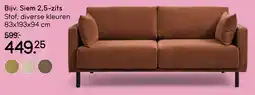 Leen Bakker Siem 2.5 zits aanbieding
