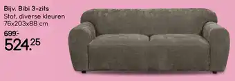 Leen Bakker Bibi 3 zits aanbieding