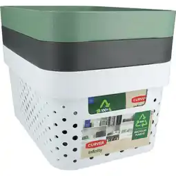 Dirk Curver Infinity opbergmand 17 liter aanbieding