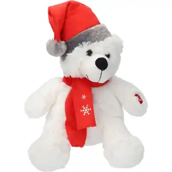 Dirk Pluche beer 30cm met led aanbieding