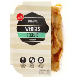Dirk 1 de Beste Aardappel wedges gekruid aanbieding