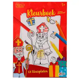 Dirk Sint kleurboek A4 aanbieding