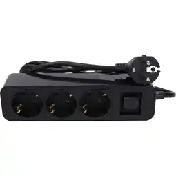 Dirk Philips Stekkerdoos zwart aanbieding