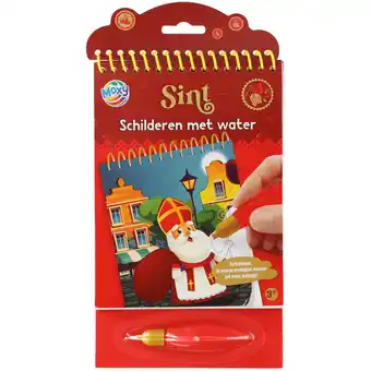 Dirk Sint schilderen met water aanbieding