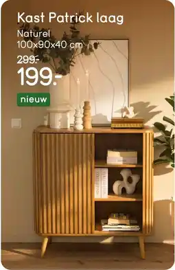 Leen Bakker Kast Patrick laag aanbieding