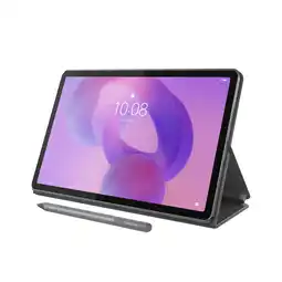 MediaMarkt LENOVO Idea Tab + Folio Cover + Pen - 11 inch - 128 GB - Grijs - Wifi aanbieding