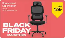 Leen Bakker Bureaustoel Kopenhagen aanbieding