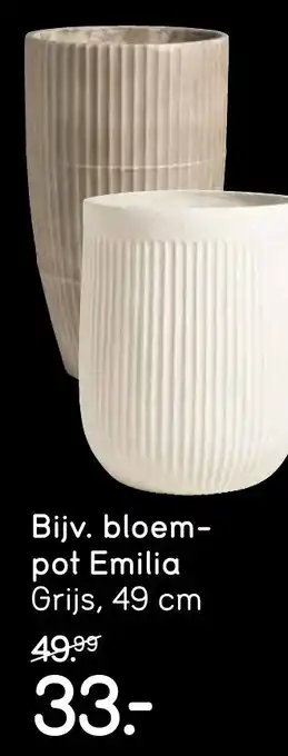 Leen Bakker Bloempot Emilia aanbieding