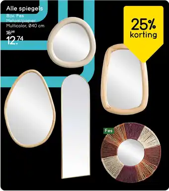Leen Bakker Alle spiegels aanbieding