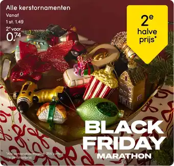 Leen Bakker Alle kerstornamenten aanbieding