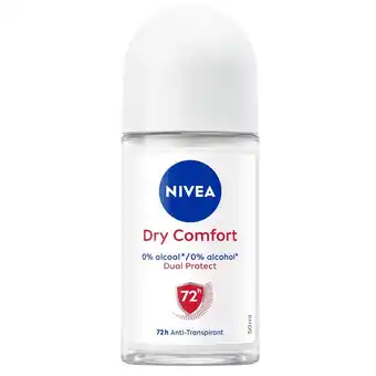 Kruidvat NIVEA Dry Comfort Antitranspirant Roller aanbieding