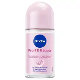 Kruidvat NIVEA Pearl & Beauty Antitranspirant Roller aanbieding