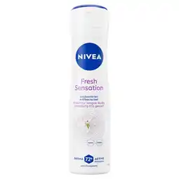 Kruidvat NIVEA Fresh Sensation Deodorant Spray aanbieding