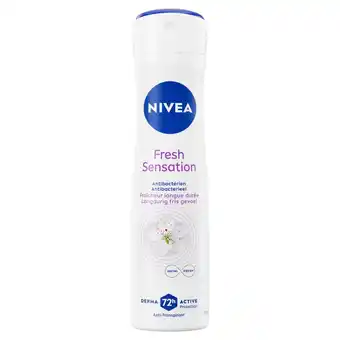 Kruidvat NIVEA Fresh Sensation Deodorant Spray aanbieding