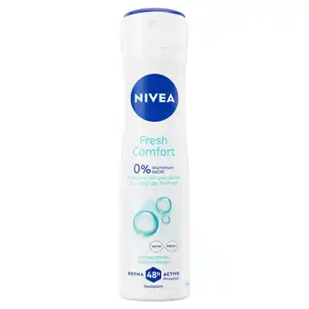 Kruidvat NIVEA Fresh Comfort Deodorant Spray aanbieding
