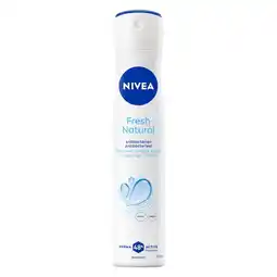 Kruidvat NIVEA Fresh Natural Deodorant Spray aanbieding