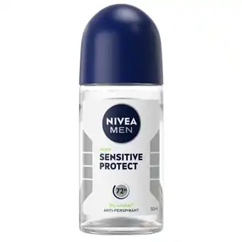 Kruidvat NIVEA Men Sensitive Protect Antitranspirant Roller aanbieding
