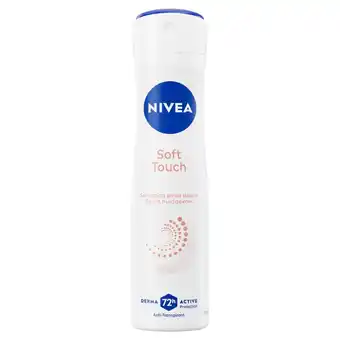 Kruidvat NIVEA Soft Touch Antitranspirant Spray aanbieding