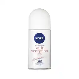 Kruidvat NIVEA Satin Sensation Antitranspirant Roller aanbieding