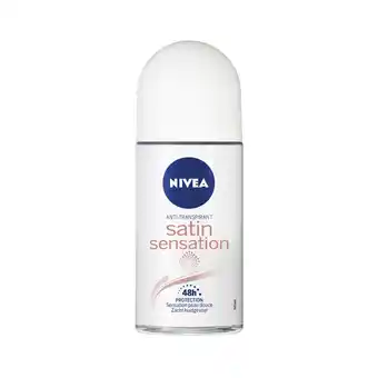 Kruidvat NIVEA Satin Sensation Antitranspirant Roller aanbieding
