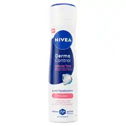 Kruidvat NIVEA Derma Control Natural Tone Antitranspirant Spray aanbieding