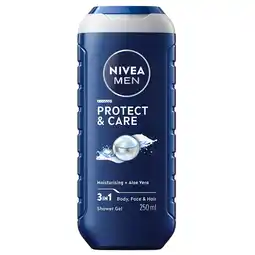 Kruidvat NIVEA Men Protect & Care 3-in-1 Douchegel aanbieding