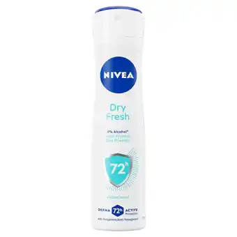 Kruidvat NIVEA Dry Fresh Antitranspirant Spray aanbieding