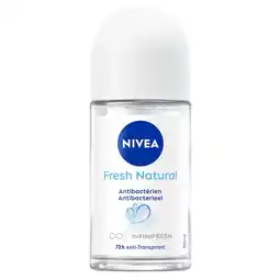 Kruidvat NIVEA Fresh Natural Antitranspirant Roller aanbieding
