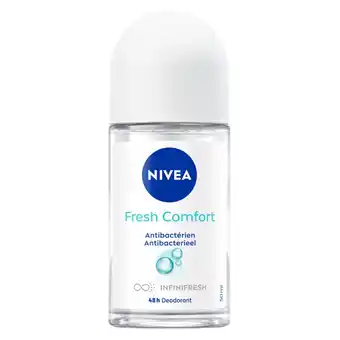 Kruidvat NIVEA Fresh Comfort Deodorant Roller aanbieding