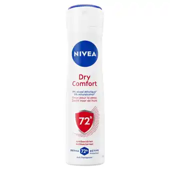 Kruidvat NIVEA Dry Comfort Antitranspirant Spray aanbieding