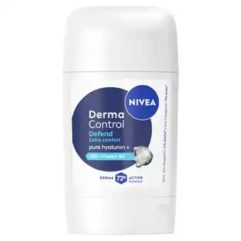 Kruidvat NIVEA Derma Control Defend Antitranspirant Stick aanbieding